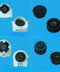 Efficient 5mm Bearing Seat for AC Inner Wind Wheel Assembly in Gree and Hisense units, shown in multiple angles