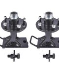 Five By Five Point Five Lug Container Handling System With Bolt On Spindle Kit for shipping containers, front view