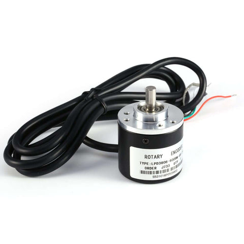 600 PPR AB Two Phase Incremental Optical Rotary Encoder 5V to 24V Supply with 6mm Shaft and cable