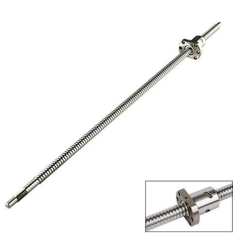 600mm Linear Rail Kit with RM1605 600mm Ballscrew, end supports BF12 BK12, nut housing, ideal for CNC upgrades and precision machining