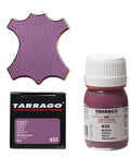 No Sweat Quick Color Leather And Canvas Dye For Beat Up Kicks Boots Bags And Coats In Bold Purple 25 Ml Tube with color swatch.