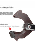 Open knife edge design of Professional Cordless Hydraulic Cable Cutter With One Finger Push for Copper And Aluminum Armored Wires.