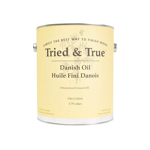 Danish Oil Gallon Wood Finish From Pure Polymerized Linseed Oil For Furniture And Rustic Pieces A Food Safe Primer For Oil Or Epoxy Finishes Fast Curing No Fuss Application No Mess Long Lasting Protection can