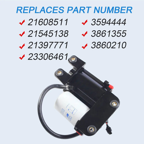 Dual Electric Fuel Pump Assembly Replacement For Marine Engines Fits 4.3L 5.0L 5.7L 4.3OSI 4.3GXI 5.0OSI 5.0GXI 5.7GI 5.7GXI 5.7OSI 5.7OSXI 3594444 213977771 3861355 3860210