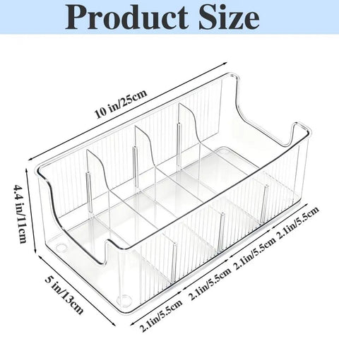 Hella Convenient Belt Organizer 2 Pack With Smart Drawer Compartments For Closet Storage Keeps Ties Underwear Socks Silk Scarves And Beauty Brushes Tidy, transparent acrylic drawer organizer, 10x5x4.4 inches.