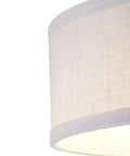 Close-up of etched glass diffuser on Cool One Light LED Flush Mount Ceiling Light in Graphite Finish, ideal for modern rustic spaces.
