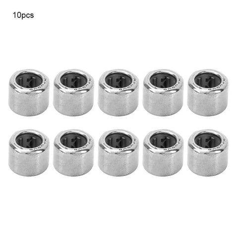 10Pcs One Way Needle Roller Bearings For T-Rex 500 Clutch Fit HF0612 6X10X12MM Heavy Duty High Carbon Steel Bearing set of ten