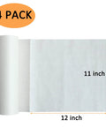 Go To Reusable Bamboo Paper Towels 4 Rolls 80 Sheets Heavy Duty Machine Washable For Kitchen And Daily Use 11x12 Inches