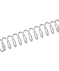 Front view: uxcell compression spring, stainless steel, 10mm OD, silver tone