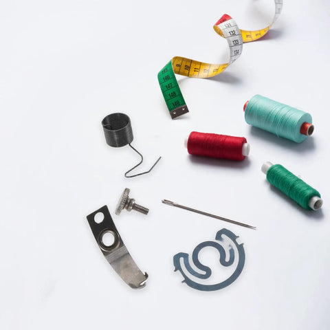 Sewing Machine Replacement Screws And Springs Set For Needle Plate And Bobbin Case Metal Heavy Duty Fasteners DIY Installation Fix It Ready Easy Repair Parts For Home Sewing Projects, sewing supplies