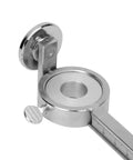 Stainless steel roller and ruler on Circle Cutter Guide for Torch and Plasma Cutting, Stainless Steel Roller Guide With 50cm Rail Lets You Cut Perfect 100cm Diameter Circles, Scale Ruler For Precise Measurements, Pro Grade Welding Tool Accessory Fits G01-100