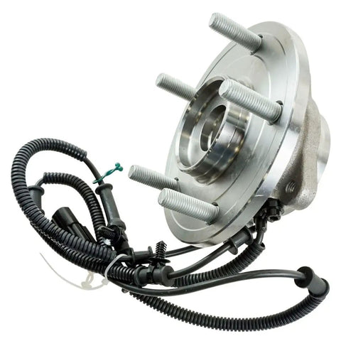 Garage Ready Wheel Hub And Bearing Set Assembly Fits Chrysler Town Country Dodge Grand Caravan Front Rear Axle 4 Piece Kit showing wheel hub with attached wiring.