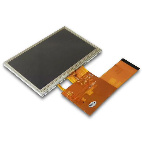 Smooth Touch Display Upgrade With Crisp LCD Panel And Responsive Digitizer Overlay For Industrial Label Printers And Barcode Scanners Easy Swap Setup.