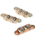 Straight Up Durable 8 Pack Sliding Door Pulleys Built Tough In Stainless Steel With Dual Wheels And Simple Height Adjustments For Ultra Smooth Gliding On Any Standard Track Zero Hassle Replacement Rollers. Metal pulleys with dual wheels.