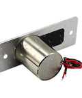 Rock Solid Waterproof Electromagnetic Lock Featuring Fail Safe Electric Operation For Secure Gate Entry And Glass Door Deployment with visible water droplets.