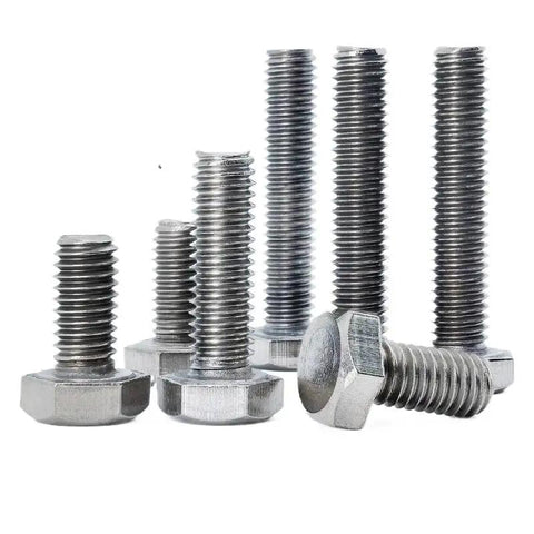 10 Piece Pure Titanium TA2 GR2 Metric Hex Socket Cap Screws M12X140 in various sizes, corrosion proof, heavy duty bolts.