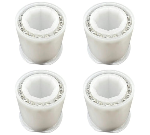High Performance 316 Stainless Steel Pool Cleaner Wheel Bearings Replacement for 2 4 Wheel Systems Built like a tank set of 4