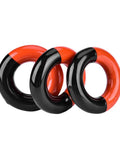 Grip Trainer With Swing Analyzer Kit Featuring Three Steel Weighted Rings For Driver Weight, Swing Weight Ring, Golf Training Accessory