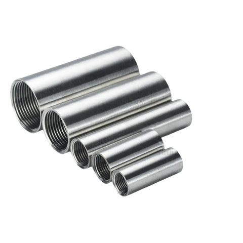 BSPT Female Barrel Nipple Pipe Fitting Connector Kit in 304 Stainless Steel, sizes from 1/8 inch to 2 inches for plumbing and hydraulics