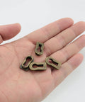 Bronze Tone Zinc Alloy Keyhole Covers Set Of 4 For Cabinet Doors And Drawers Desks Dressers Wardrobes TV Cabinets And More