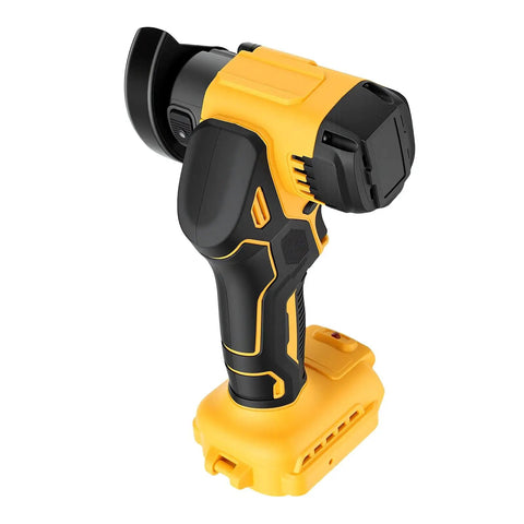 Brushless Cordless Angle Grinder And Mini Circular Saw With 12000 Rpm Battery Power for cutting metal or wood with handle.