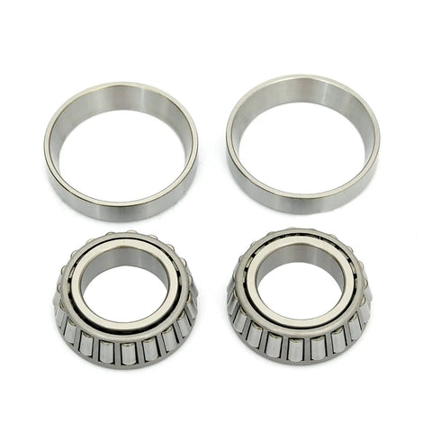 Bulletproof Tapered Roller Wheel Bearings Cup And Cone L44649 L44610 showing two tapered roller bearing cups and cones.