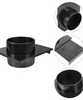 Cool DIY Plastic Vacuum Blast Gate For Your Dust Collection Setup. Black plastic slide gate fits 100mm hoses for easy use.
