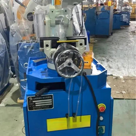 Industrial Grade Semi Automatic Metal Circular Saw features a robust motor and durable design for cutting stainless steel and iron.