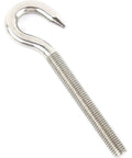 Six Piece Titanium Bolt Set Featuring Round Head Hex Drive Screws M6 X 17mm premium opening hook with threaded shaft.
