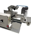Heavy Duty 750W Brushless Belt Sander And Orbital Polisher with metal casing and adjustable components.