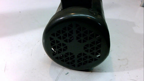 Back end of 1/2 HP Single-Phase TEFC AC Motor, 56C Frame, showing vent design and sealed enclosure.