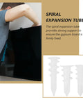 Person installing with Heavy Duty Drywall Anchors Kit, 300-Piece Plastic Anchors With Spiral Expansion Tubes