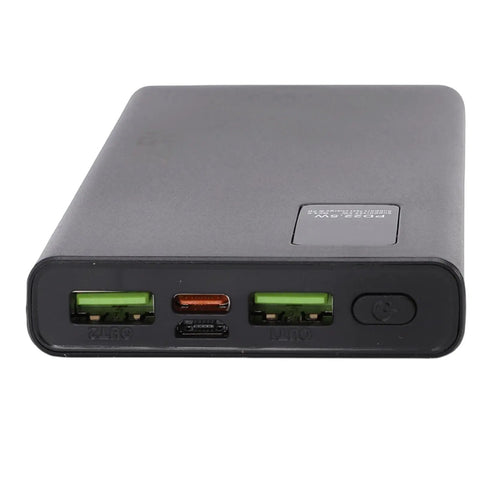 Solid State Ups Battery Backup With 4050mah Rating And 5v 3a Output To Keep Routers Modems And Cameras Running Smooth During Power Cuts Without Any Sweat For Home Offices, showcasing ports.