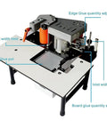 Portable Edge Bander For Woodworking, Lightweight Edge Banding Machine With Curve And Straight Edges, Adjustable Speed Control.