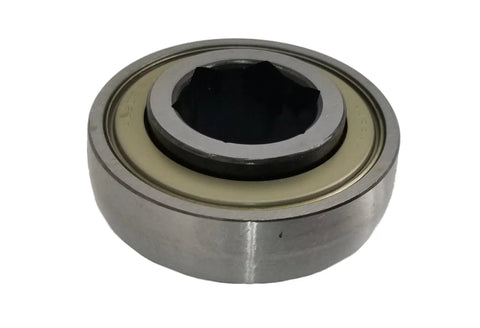 Premium Hex Bore Ball Bearing Replacement For Farm Tractors And Lawn Mowers, 1.00in ID, 2.44in OD, sealed steel design.