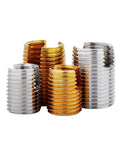 Heavy Duty Self Tapping Thread Inserts Made From Stainless Steel With Zinc Plating Coating For M2 To M16 Sizes in two colors.