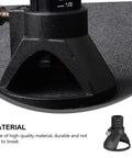 Close-up of durable black plastic material of 2 Pc Mini Electric Grinding Positioner And Locator Set for precision tasks.