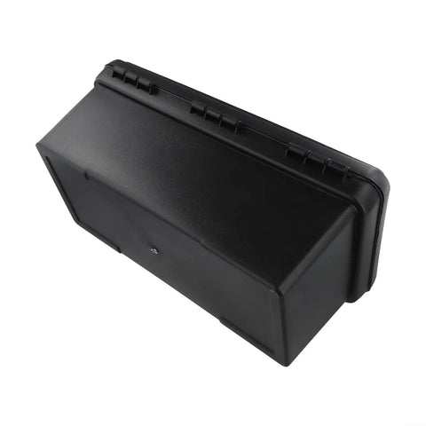 14-Inch Rugged Plastic Tool Box With Snap Lock Buckle Top view showing durable high impact polypropylene construction.