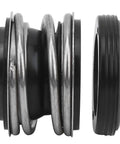 Heavy Duty Workhorse 25mm Shaft Seal For Pressure Washer Pumps Mechanical Ring with spring, graphite, and silicon carbide.