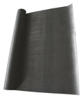 Fine Rib Corrugated Rubber Floor Mats For Indoor Entryways, 3ft By 15ft Runner, 36 Inch Wide, 1/8 Inch Thick, Black