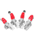 Horizontal Push Pull Toggle Clamps Quick Release Welding Table Clamps, Heavy Duty Woodworking Workholding And Fixture Clamp Set, 4 Pack