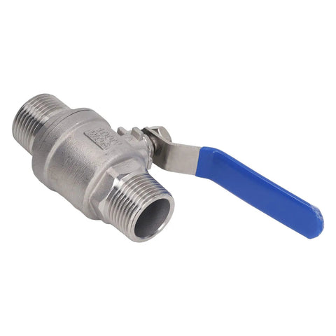 Heavy Duty One Inch Npt Male Thread Stainless Steel Ball Valve For Water Oil And Gas Lines Featuring Smooth Quarter Turn Operation