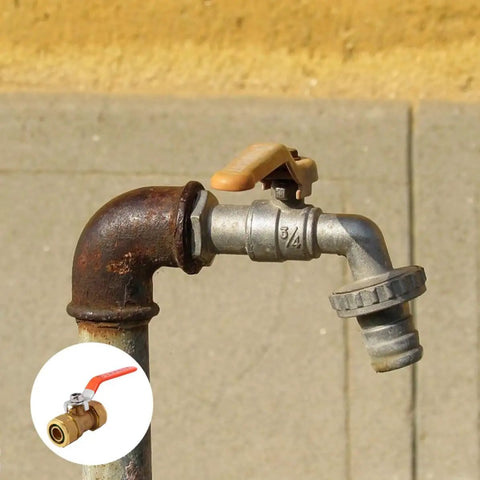 Swing By And Grab This Smooth Running Brass Ball Valve With Hose Barb Perfect For Water Heater Shut Off Make Plumbing Feel Like A Breeze With Sturdy Threaded Connection And Fast Flow Control You Get The Job Done Hassle Free Every Time.