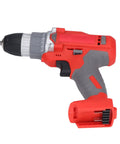 Dual Direction Rotation Cordless Electric Drill Featuring 25 Adjustable Torque Settings Plus A One Hand Reverse Switch Designed For Daily Grinds And Zero Hassle Builds side view showing ergonomic grip and drill chuck