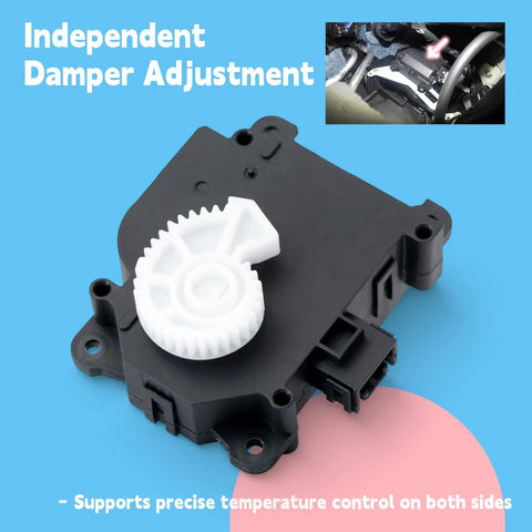 HVAC Blend Door Actuator Featuring Crisp Climate Control And No Sweat Upgrades For Toyota Camry Models And Lexus ES350 Vehicles Delivering Right On Smooth Cooling and Damper Adjustment Mechanism