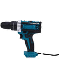 Heavy Duty 21V Brushless Cordless Drill Driver With Slick Adjustable Speed And Serious Torque For Effortless Wood Plastic Assembly Tasks Without Breaking A Sweat, side view showing carbon steel frame.