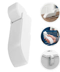 Self Closing Refrigerator Door Hinges 2 Pack For Chest Freezers And RV Refrigerators Prevent Sagging White With Spring Iron Durable