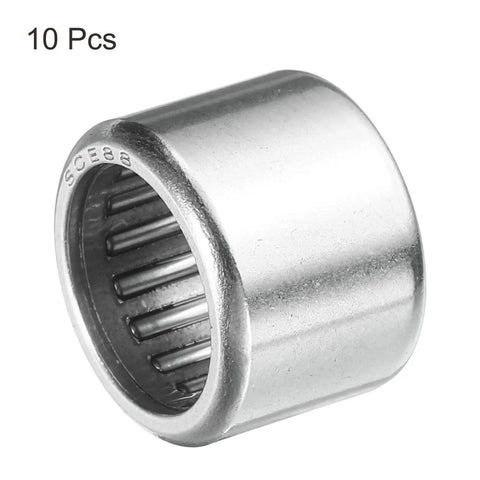 10 Pack Hk1816 One Way Needle Roller Clutch Bearing Rock Solid Chrome Steel Thrust Bearing with smooth inner rollers.