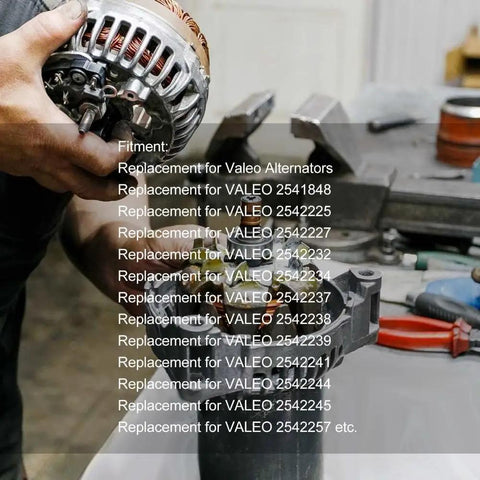 Straight Up Reliable Alternator Slip Ring Brush Set For Valeo Heavy Duty Copper Repair Kit Direct Match Oe 230090 in hand for installation.