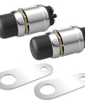Heavy Duty 12V 50A Push Button Starter Switch Two Pack Waterproof Momentary Start Button For Car Truck Boat ATV Engine